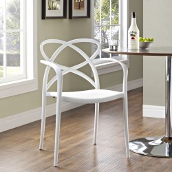 LHD-1493-WHI-Dining-Armchair