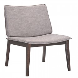 LHD-1612-WAL-GRY-Lounge Chair