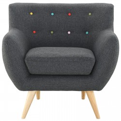 LHD-1631-GRY-Armchair