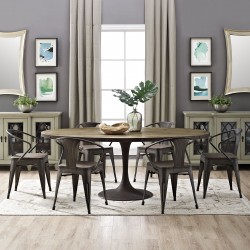 LHD-2010-BRN-Dining-Table