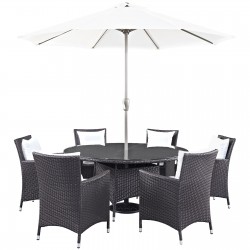 LHD-2194-EXP-WHI-SET-Dining Set