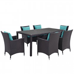 LHD-2199-EXP-TRQ-SET-Dining Set