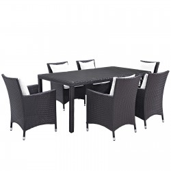 LHD-2199-EXP-WHI-SET-Dining Set