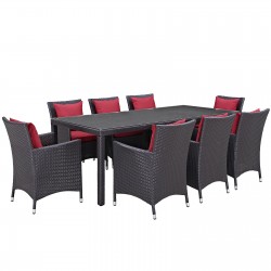 LHD-2217-EXP-RED-SET-Dining Set
