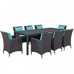 LHD-2217-EXP-TRQ-SET-Dining Set