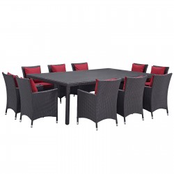 LHD-2240-EXP-RED-SET-Dining Set