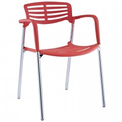 LHD-236-RED-Dining Chair