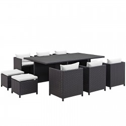 LHD-644-EXP-WHI-SET-Dining Set