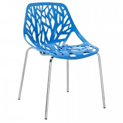 LHD-651-BLU-Dining Chair