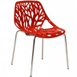 LHD-651-RED-Dining Chair