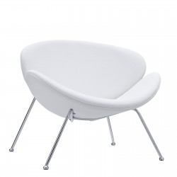 LHD-809-WHI-Lounge Chair