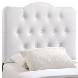 LHD-5161-WHI-Twin Headboard