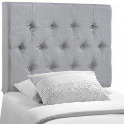 LHD-5205-GRY-Twin Headboard