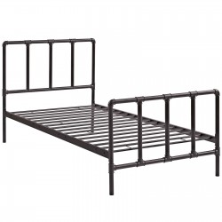 LHD-5435-BRN-Twin Bed