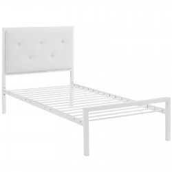 LHD-5439-WHI-WHI-Twin Bed