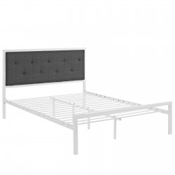 LHD-5441-WHI-GRY-Full Bed