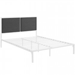 LHD-5459-WHI-GRY-Full Bed