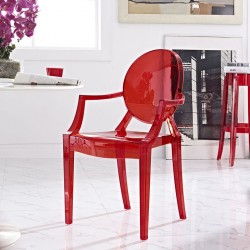 LHD-121-RED-Dining-Armchair