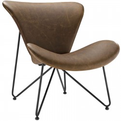 LHD-1807-BRN-Lounge Chair