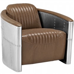 LHD-2071-BRN-Lounge Chair