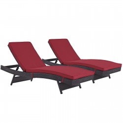 LHD-2428-EXP-RED-SET-Chaise Set