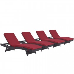 LHD-2429-EXP-RED-SET-Chaise Set
